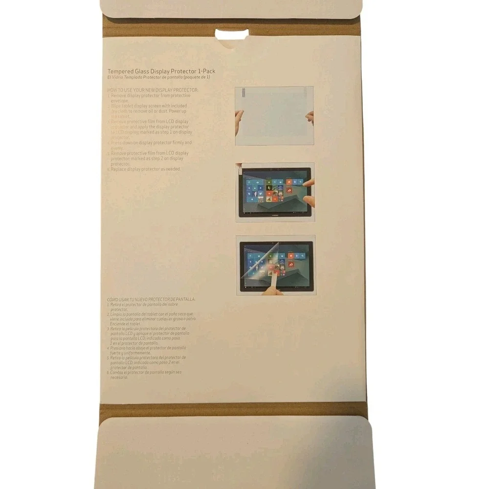 X3-N 2-Pack Lot! Verizon Tempered Glass Screen Protector For Samsung Galaxy Book